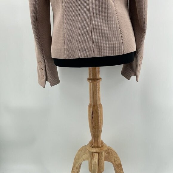 Marc Cain neutral Color beige blazer career event sz 8 - Picture 10 of 14